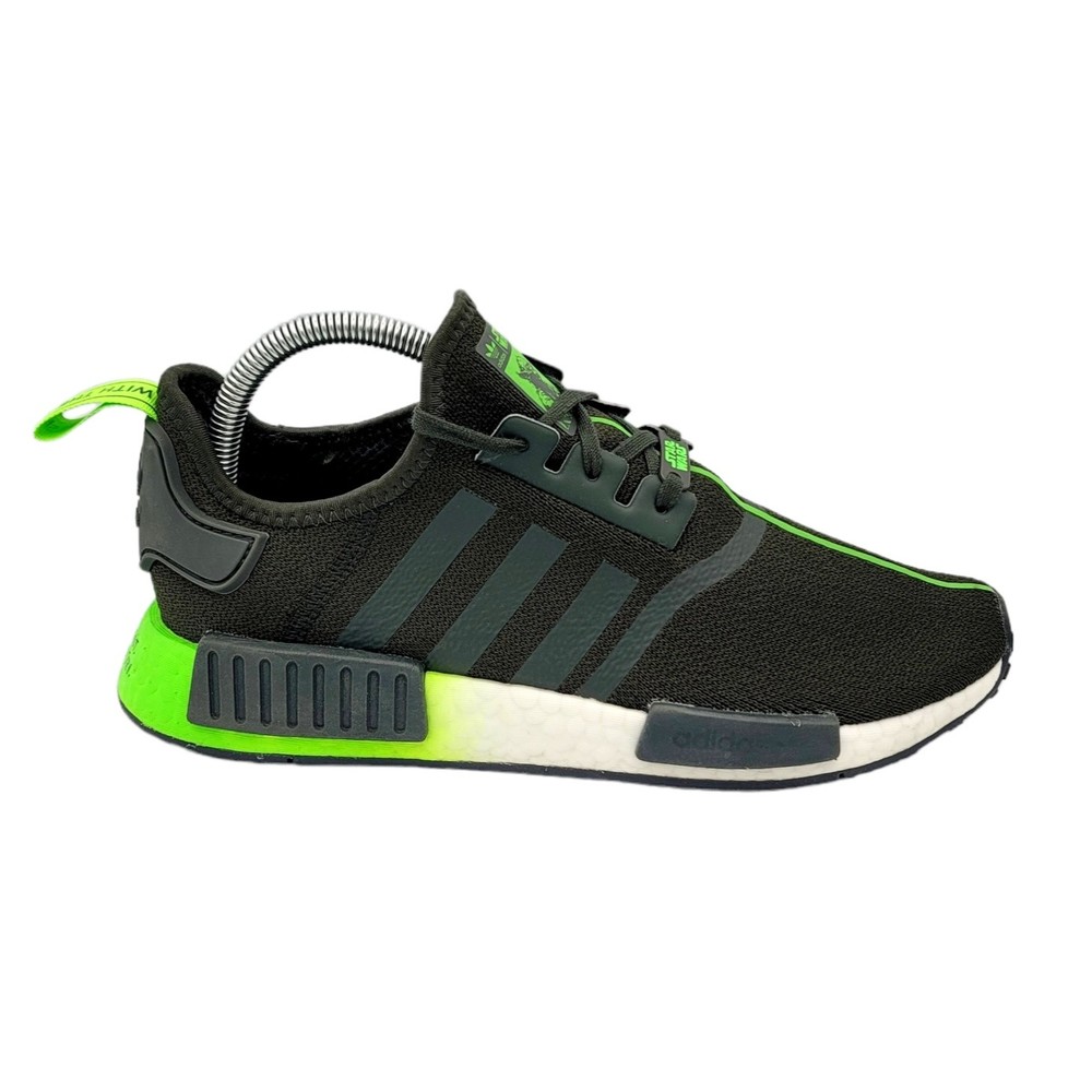 Adidas Originals NMD R1 J Star Wars Green FW3941  Running Womens Size  8.5